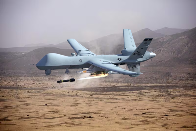 ما هي الطائرة المسيرة القتالية إم-كيو-9 (MQ-9)؟