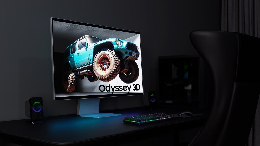 أوديسي 3D: أول شاشة من سامسونج بتقنية عرض ثلاثي الأبعاد