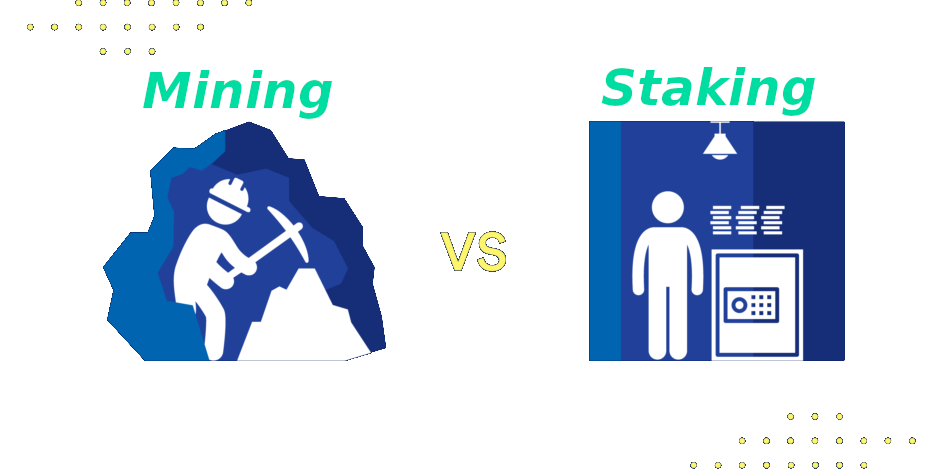 ما الفرق بين الستيكينغ (Staking) والتعدين