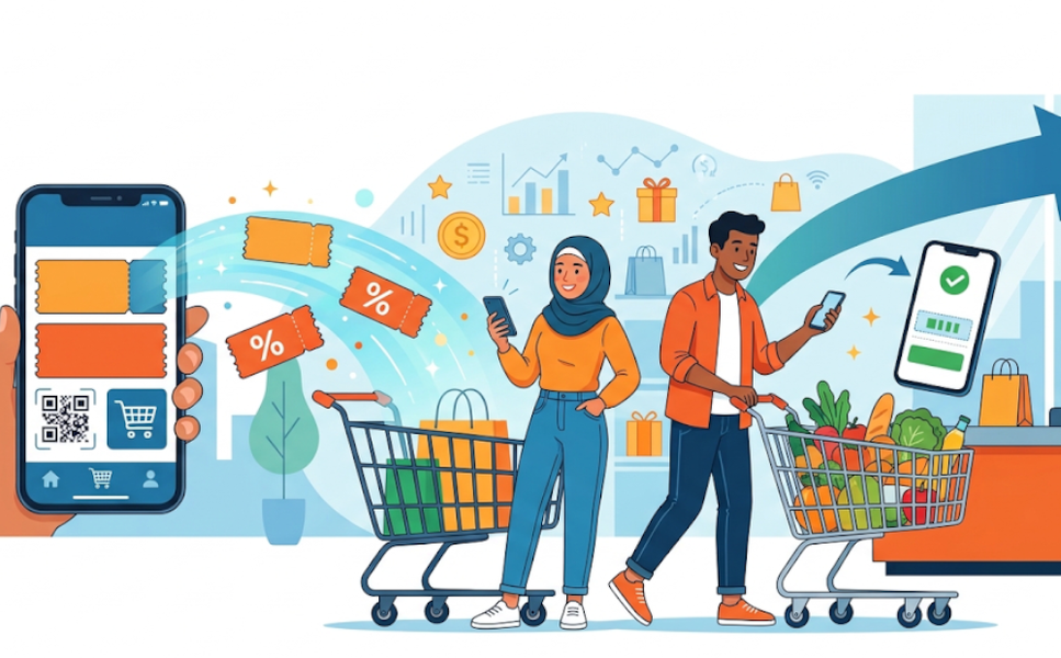 تأثير التكنولوجيا على سلوك المستهلك عند استخدام كوبونات الخصم