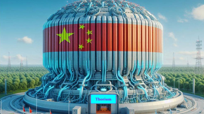 الصين ستبني عام 2025 أول محطة طاقة نووية تعمل بالثوريوم وليس اليورانيوم