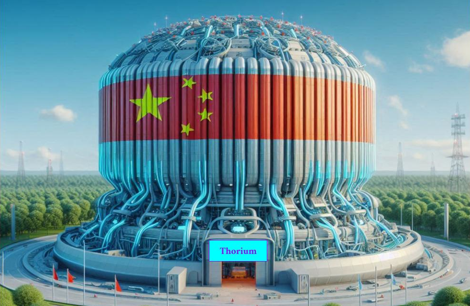 الصين ستبني عام 2025 أول محطة طاقة نووية تعمل بالثوريوم وليس اليورانيوم