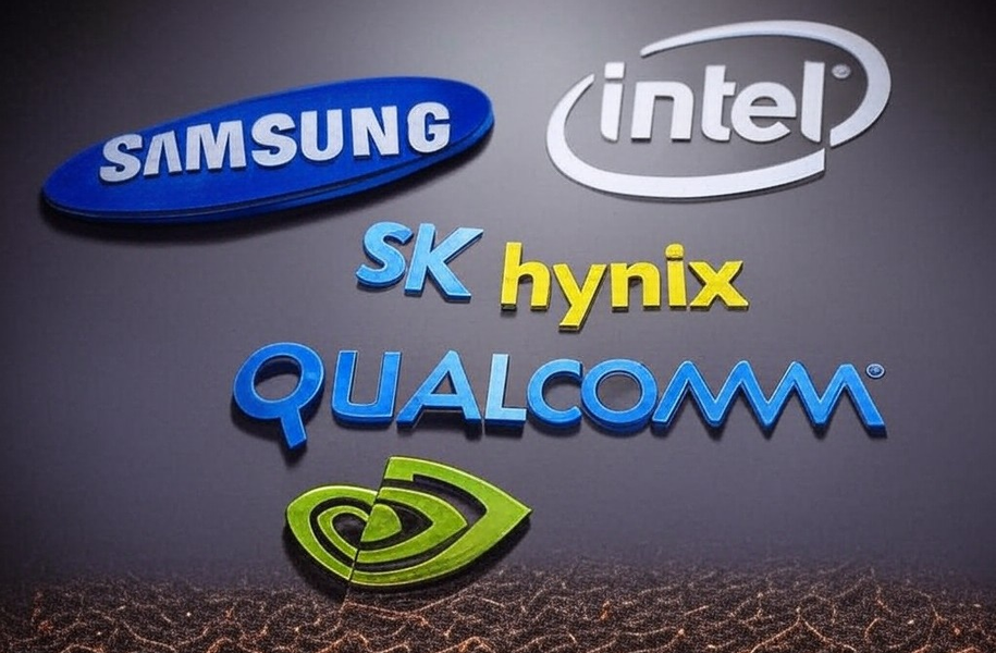 ترتيب الشركات الأكثر مبيعاً لأشباه الموصلات عام 2024