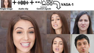 مايكروسوفت فاسا-1 : أداة تحول صورة وملف صوت لوجه يتكلم