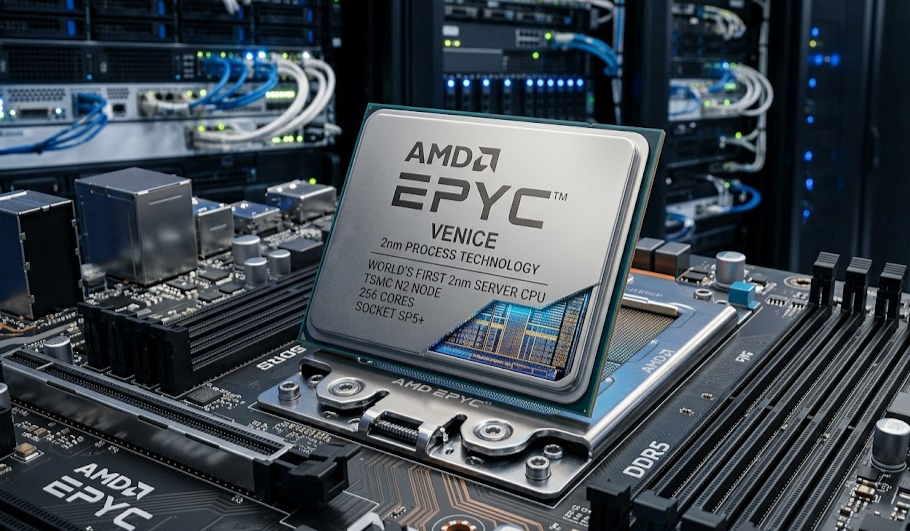 شركة AMD تعلن عن أول معالج في العالم بتقنية تصنيع 2 نانومتر من TSMC