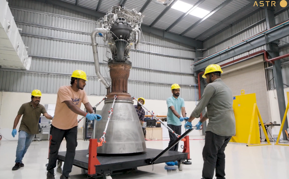 محرك إيفرست الصاروخي الهندي المتطور بتقنية التدفق الكامل