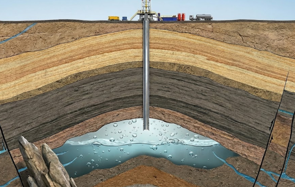 اكتشاف الهيدروجين الأبيض في هضبة التبت بالصين