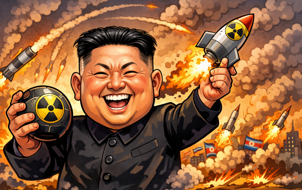 التهديد النووي لكوريا الشمالية